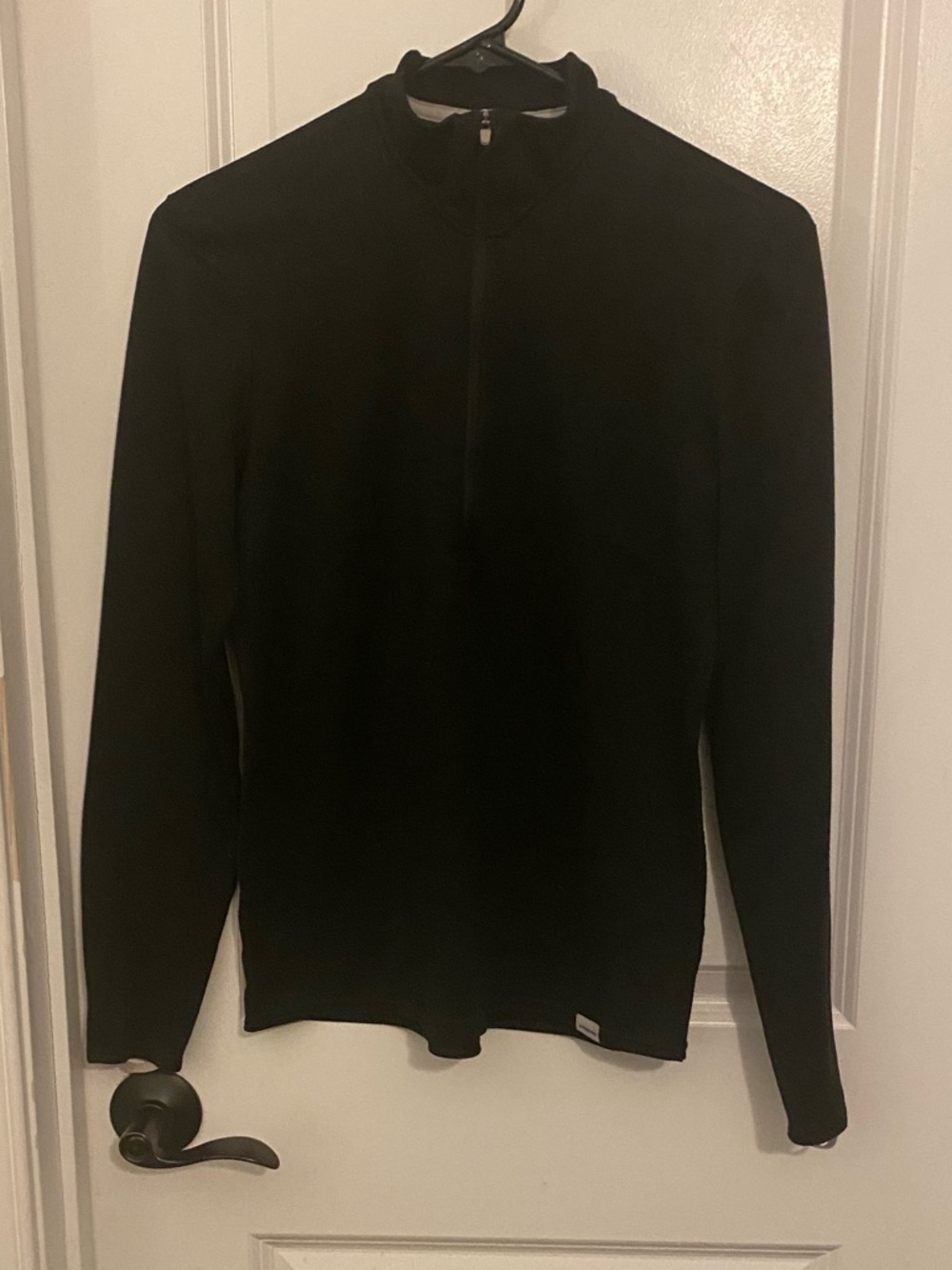 Patagonia Capilene 3 Black Zip-Up Sweater